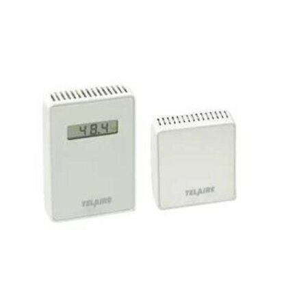TELAIRE VENTOSTAT WALL MT TRANSMITTER W/DISPLAY, ACTIVE HUM/TEMP, CURRENT/VOLTAGE T8700-D
